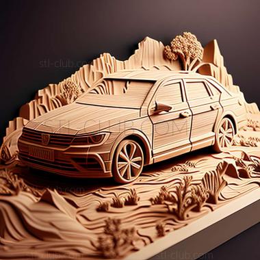 3D model Volkswagen Passat (STL)